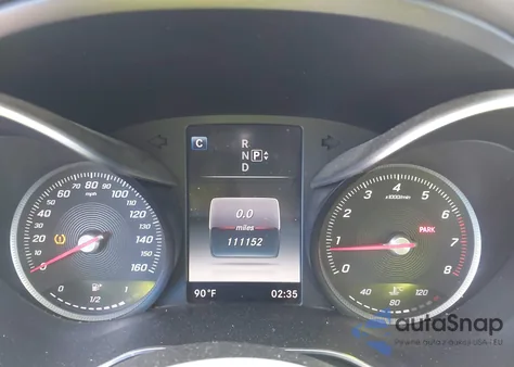 2015 Mercedes-Benz C 300 from USA, damaged, VIN 55SWF4JBXFU075426